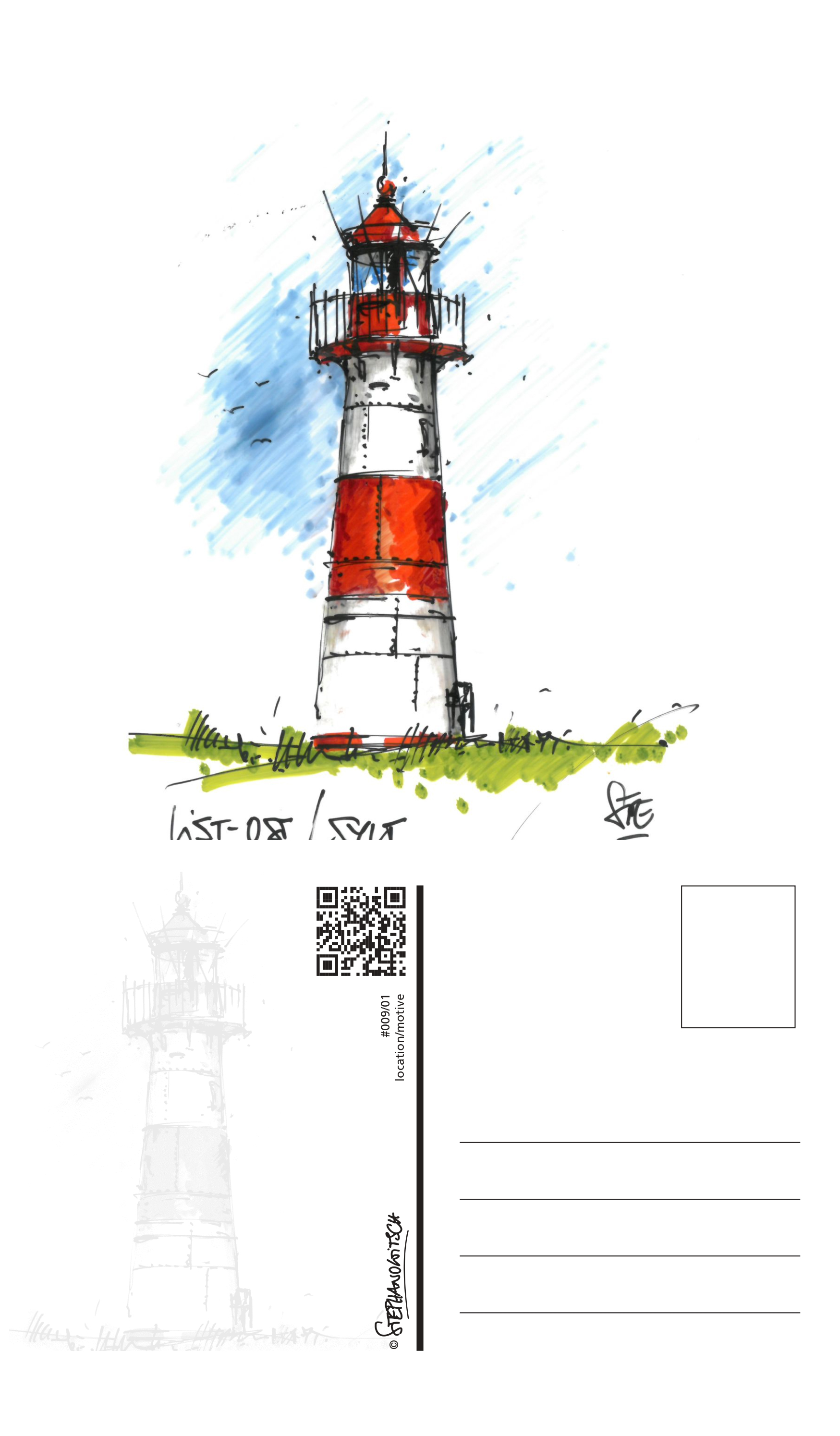 #009/01 Sylt Leuchtturm List - Ost