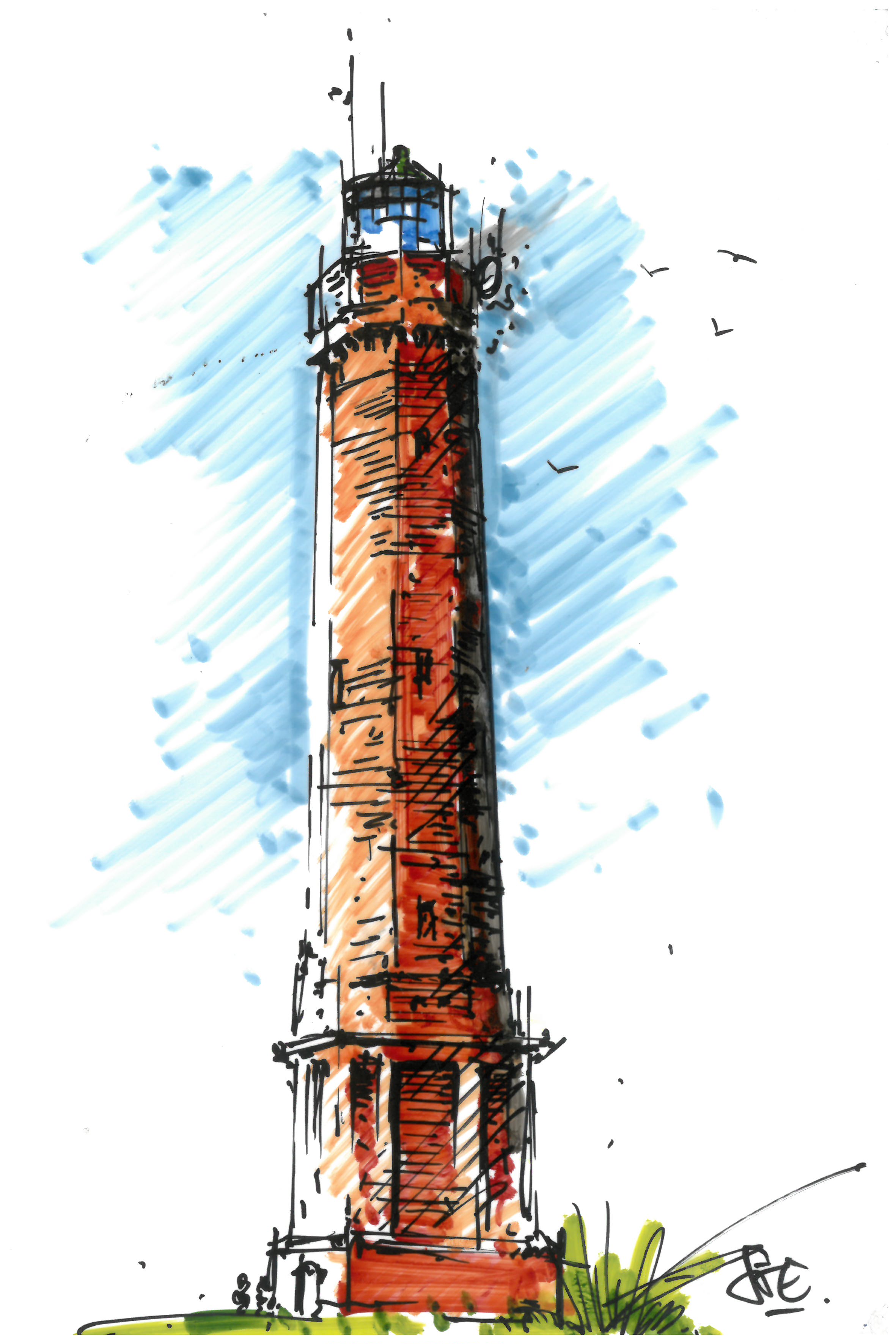 #006/01 Norderney Leuchtturm